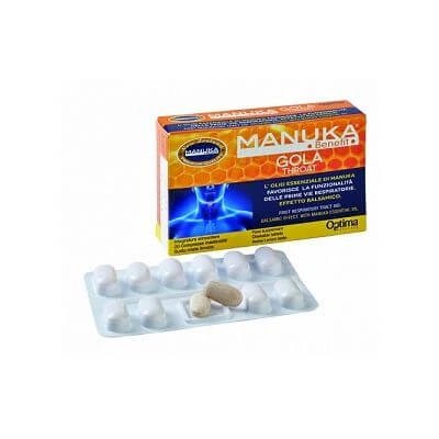 Manuka beneficii gât 20 comprimate masticabile