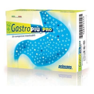 Gastropiu' pro 30 comprimate masticabile