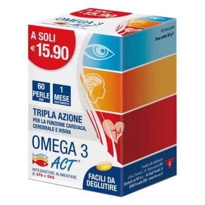 Omega 3 act 540mg 60 mini-perle