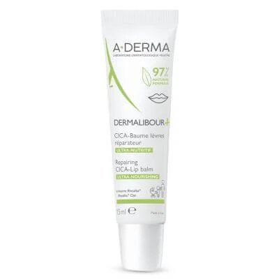 Balsam de buze Dermalibour + cica 15 ml