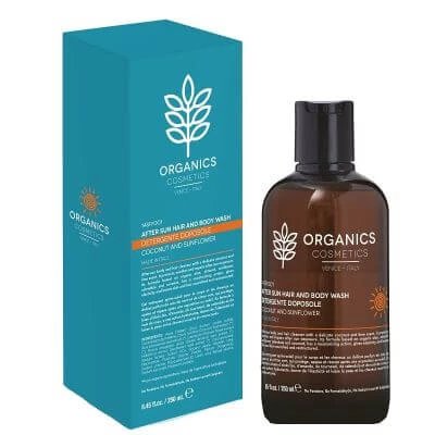 Cosmetice organice după soare pentru păr și corp 250 ml