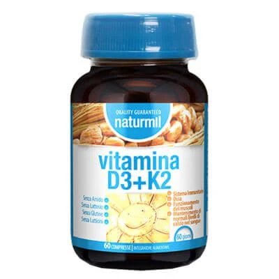 Naturmil vitamina d3+k2 60 comprimate