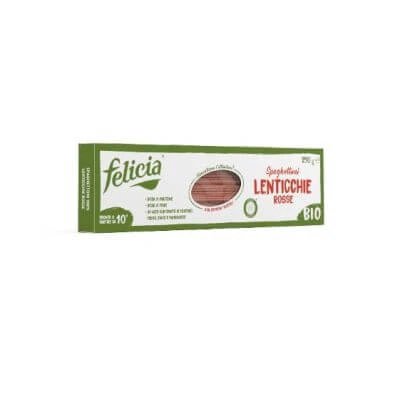 Felicia spaghettoni linte roșie 250 g