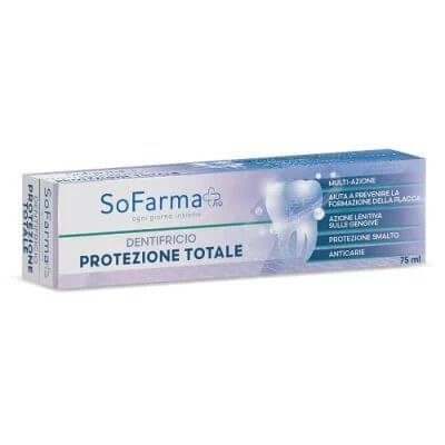 Pastă de dinți cu protecție totală 75 ml sofarmapiu'