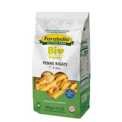 Farabella organic penne rigate maize-rice 340 g