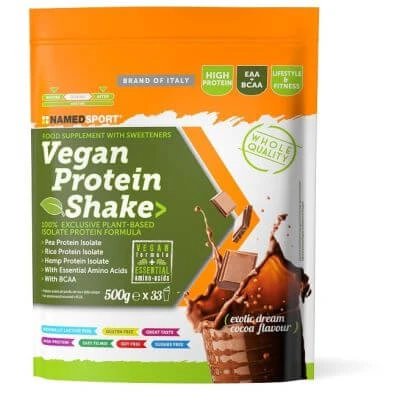 Shake proteic vegan vis exotic cacao 500 g