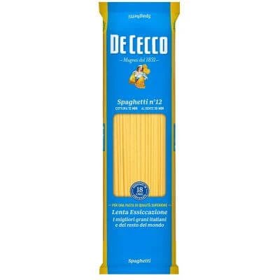 De cecco spaghete n12 rețetă nouă 400 g