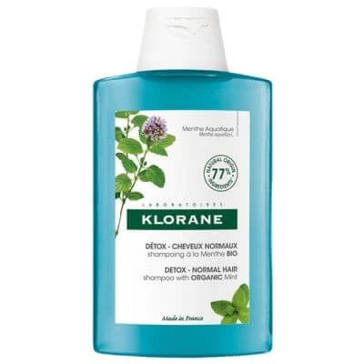 Șampon cu apă și mentă Klorane 200 ml