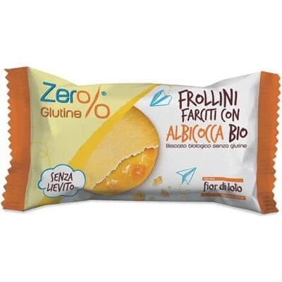 Zer%gluten frollini farciti con apricot 70 g