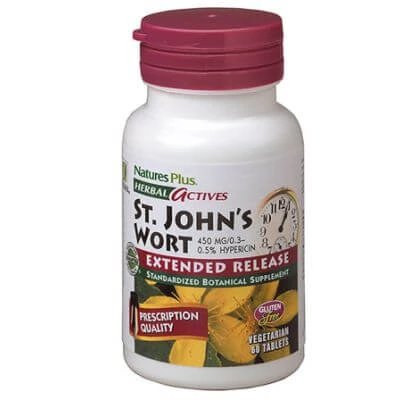 Active pe bază de plante Hypericum 450 mg