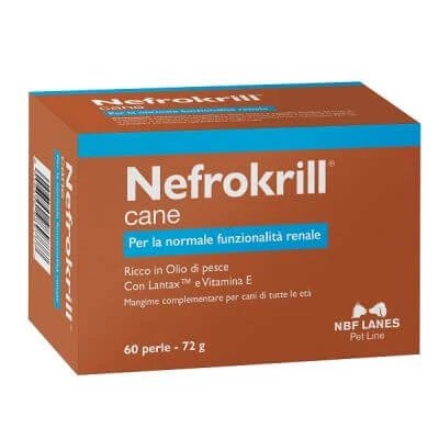 Nefrokrill câine 60 perle