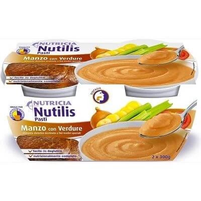 Mâncăruri Nutilis din carne de vită cu legume 2 x 300 g