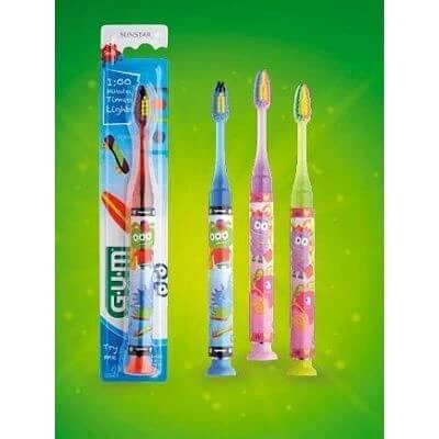Periuță de dinți cu lumină pentru gumă 7-9 ani