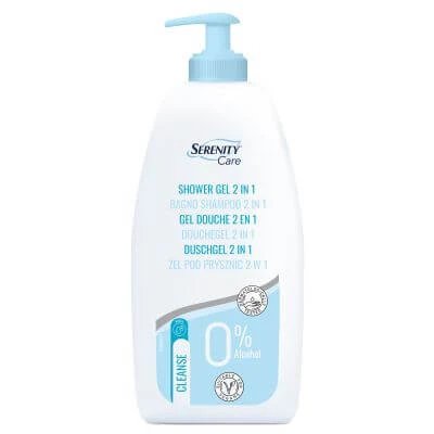 Șampon de baie Serenity Care 2 în 1 500 ml