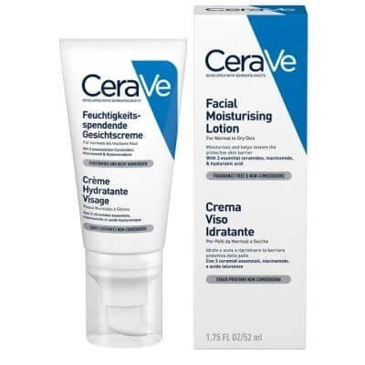 Cremă de față hidratantă Cerave 50 ml