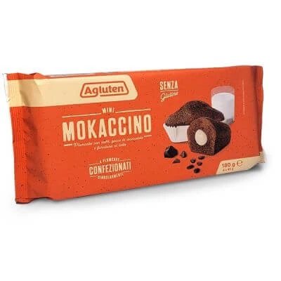 Agluten mini mokaccino 4 x 45 g