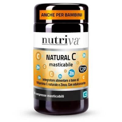 Nutriva natural c 60 comprimate masticabile