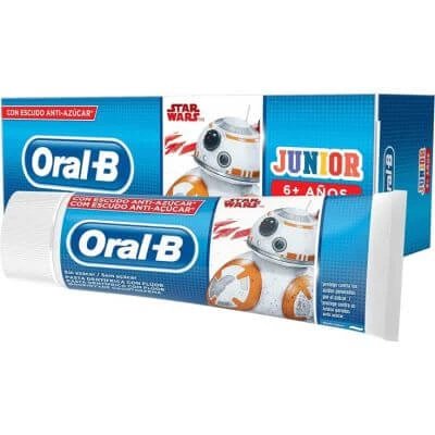 Oralb junior pastă de dinți 6-12 ani 75 ml