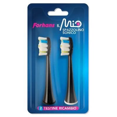 Periuță de dinți sonică Forhans ilmio 2 capete de perie de schimb
