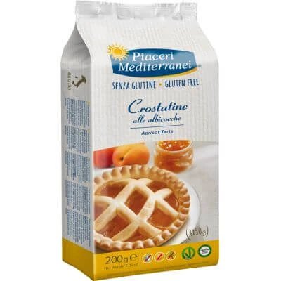 Piaceri mediterranei le bonta' del mattino tarte cu caise 4 x 50 g