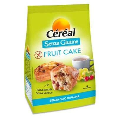 Cereale prăjitură cu fructe 6 porții unice