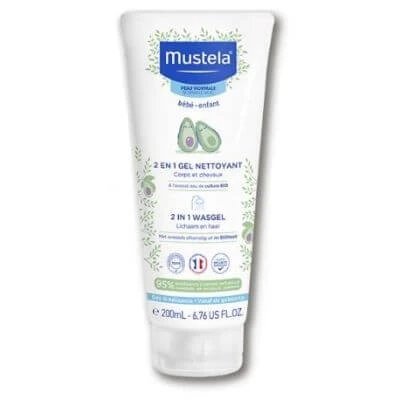 Gel Mustela 2 în 1 200 ml