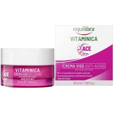 Equilibra vitamina crema de față anti-îmbătrânire 50 ml