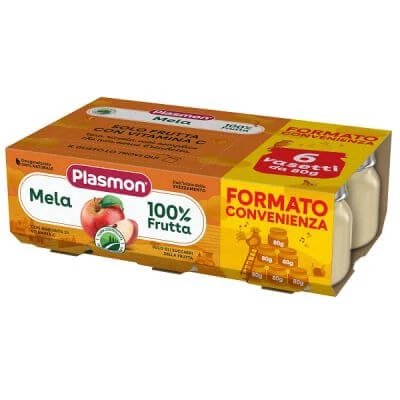 Mere omogenizate Plasmon 6x80 g