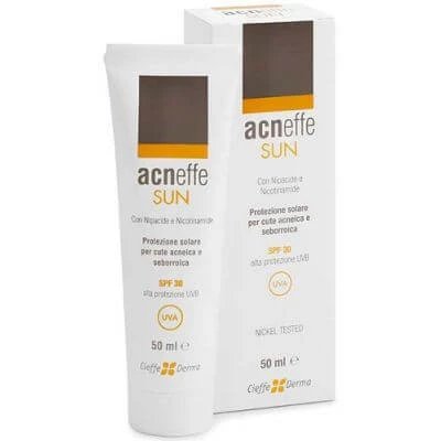 Acneffe sun spf 30 protecție ridicată uvb pentru ten acneic și seboreic 50 ml