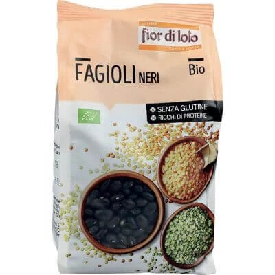 Fasole neagră fără gluten bio 400 g
