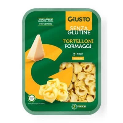 Giusto brânză tortelloni fără gluten 250 g