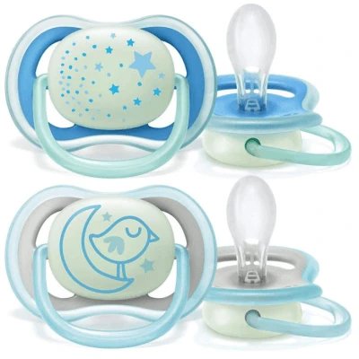 Suzetă avent ultra air night time 6-18m comet star/dreams