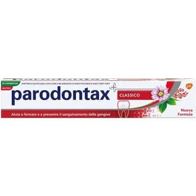 Parodontax pastă de dinți clasică pe bază de plante 75 ml