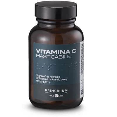 Principium Vitamina C masticabilă 120 tablete