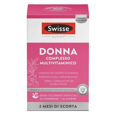 Swisse multivit femeie 60 comprimate