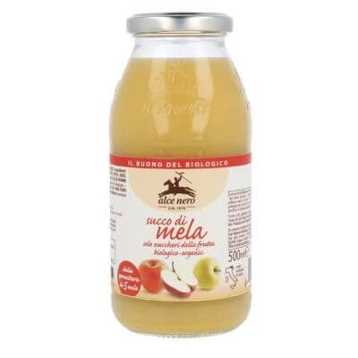 Suc de mere 100% organic 500 ml