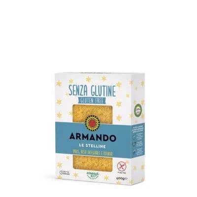 Armando's porumb fără gluten orez brun și quinoa 400 g