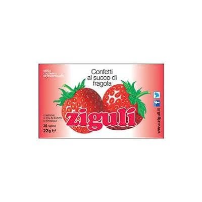 Ziguli de căpșuni 36 bile 22 g
