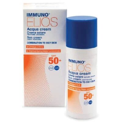 Immuno elios aqua cream spf50+ ten gras 40 ml