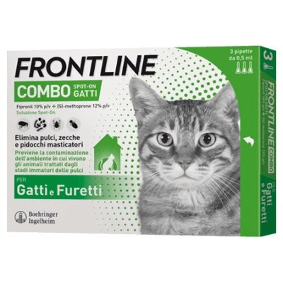 Frontline combo*3pip pisici/fur