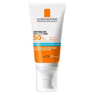 Anthelios uvmune cremă hidratantă spf50+ fără parfum 50 ml