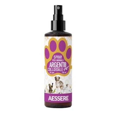 Spray pentru animale de companie cu argint coloidal 50ppm 150 ml