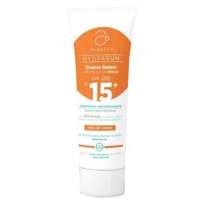 Algadea hydrasun cremă solară 15+ 150 ml