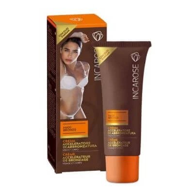 Incarose maxi bronze cremă acceleratoare de bronzare 125 ml