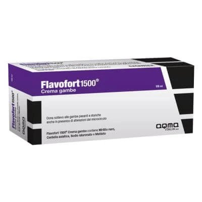 Flavofort 1500 cremă pentru picioare 100 ml