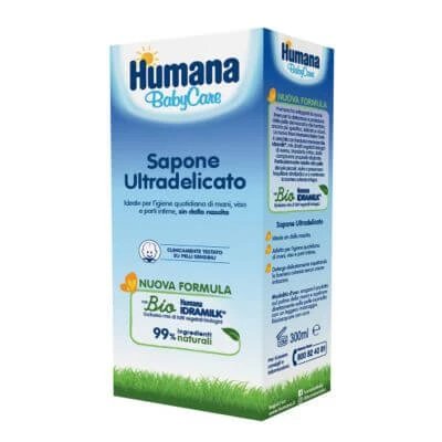 Săpun lichid Humana pentru îngrijirea bebelușilor 300 ml