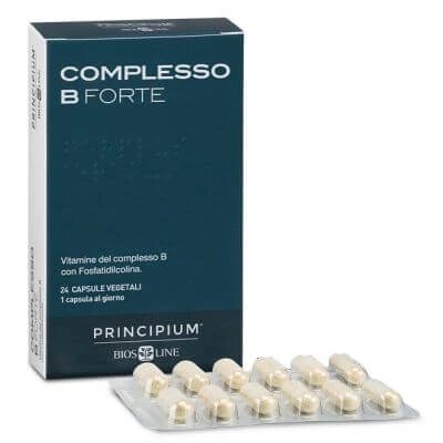 Principium b-complex forte 24 capsule vegetariene