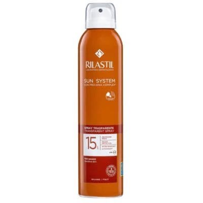 Rilastil sun system spray transparent spf15 200 ml