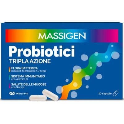 Massigen probiotice 10 capsule 2024
