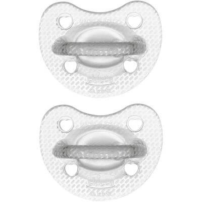 Chicco cauciuc silicon cristal 16-36 luni 2 bucăți